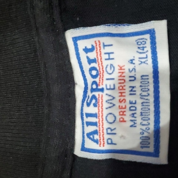 All Sport Vintage 90's Tee 007 James Bond black single stitch tee made in USA - Picture 11 of 16